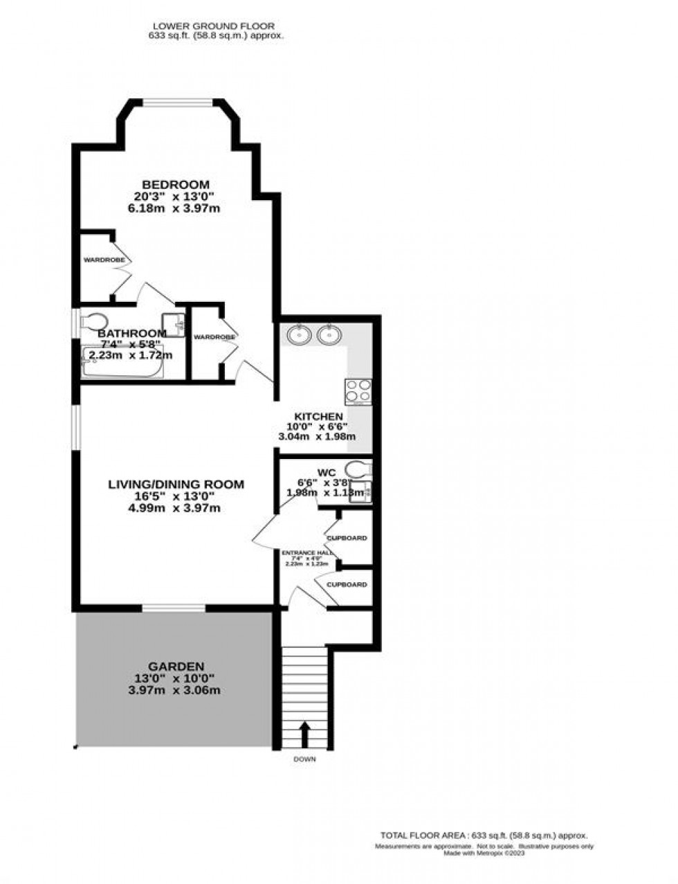 Floorplan for Clyde Road, West Didsbury