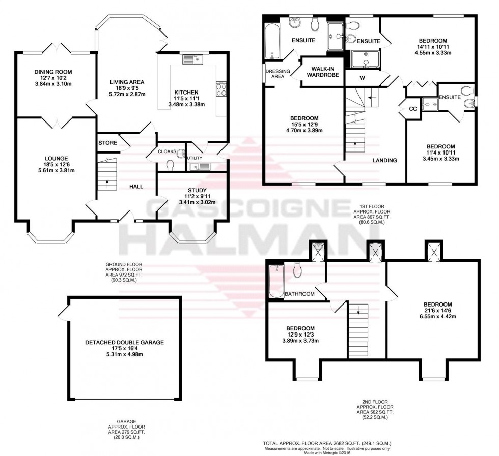 Floorplan for Wellcroft Gardens, Lymm
