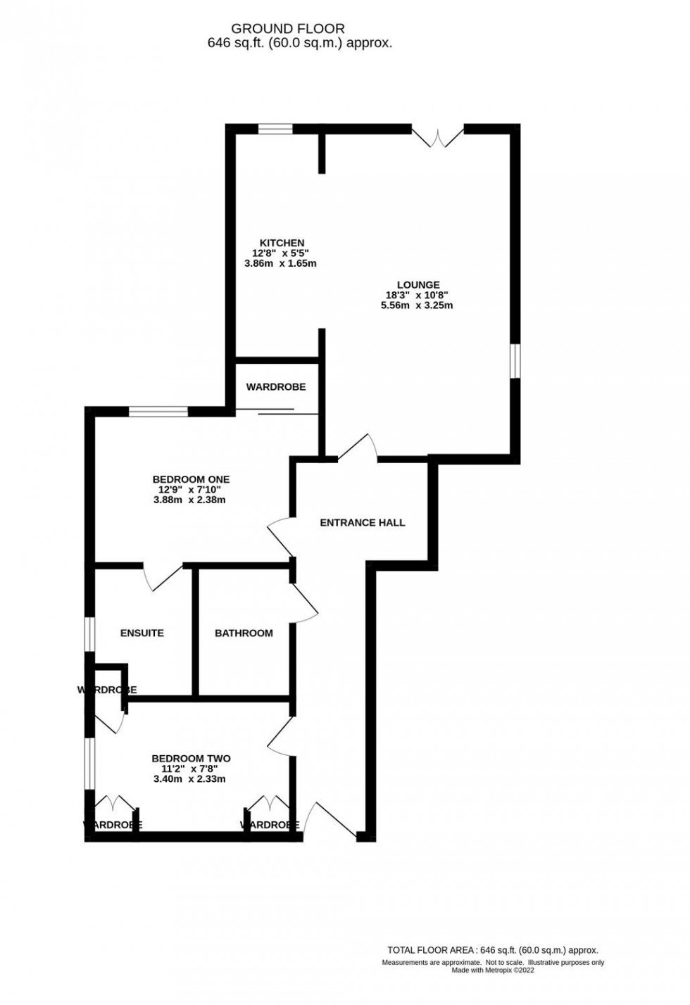 Floorplan for Brook House Manchester Road, Heaton Chapel, Stockport