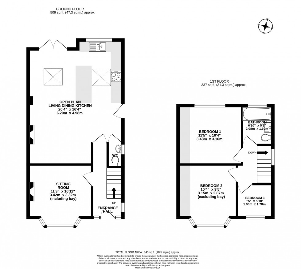 Floorplan for The Circuit, Wilmslow, SK9