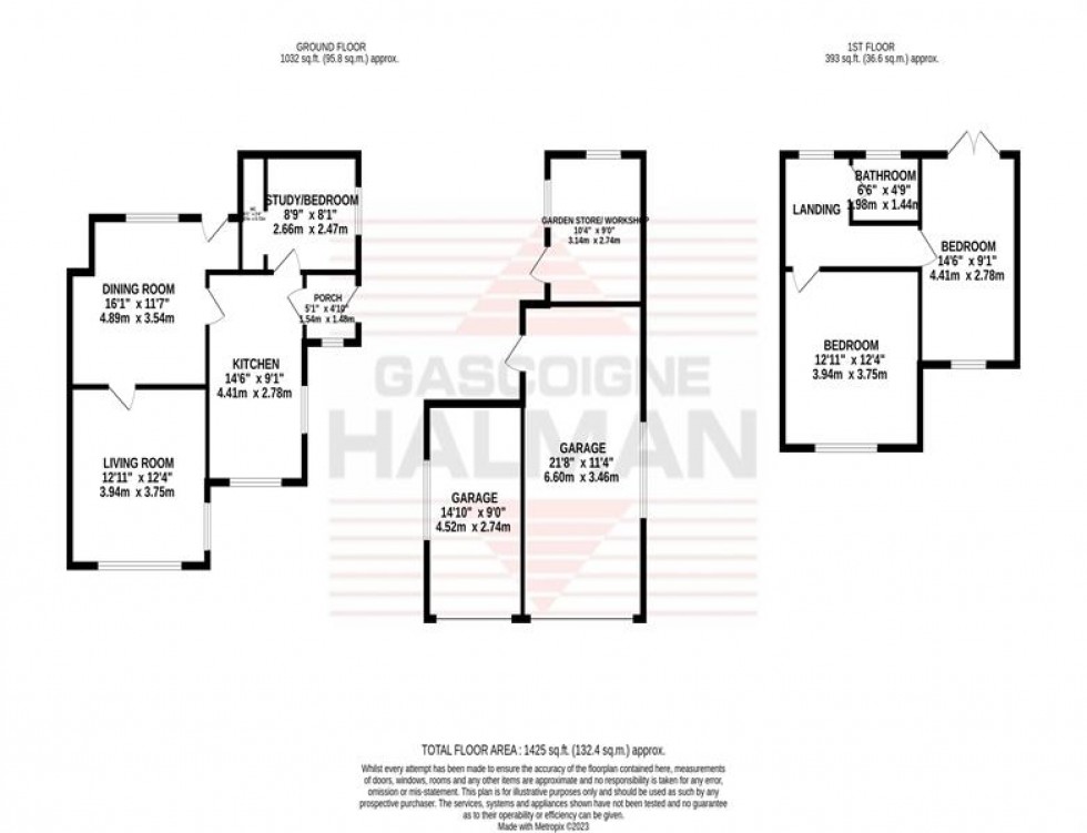 Floorplan for Wilmslow Road, Heald Green