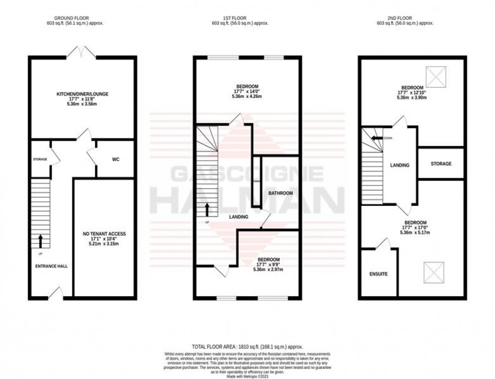 Floorplan for Booth Square, Cheadle