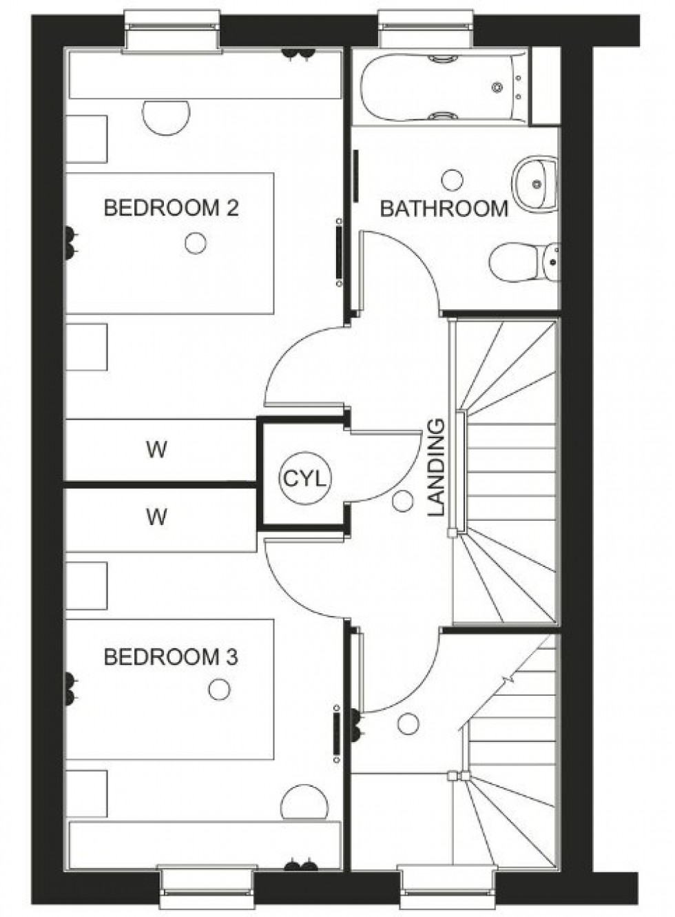 Floorplan for Hazelhurst Way, Tarporley