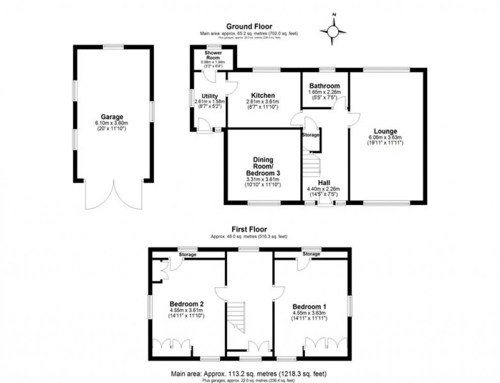 Floorplan for Pytchleys Hollow, Norley