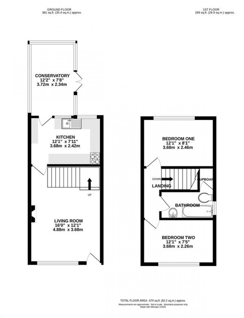 Floorplan for Birkin Close, Knutsford