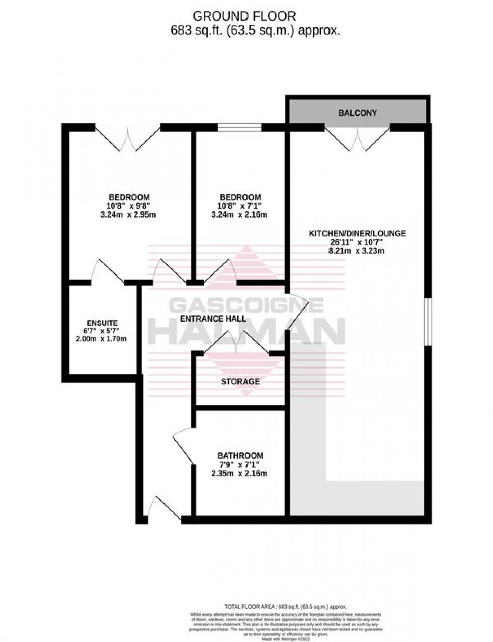 Floorplan for Mellor Road, Cheadle Hulme, Cheadle