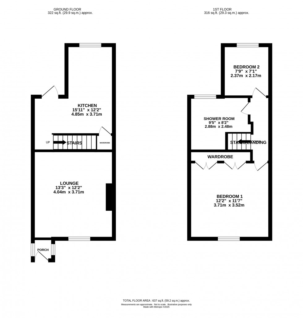 Floorplan for Marple Road, Chisworth, Glossop