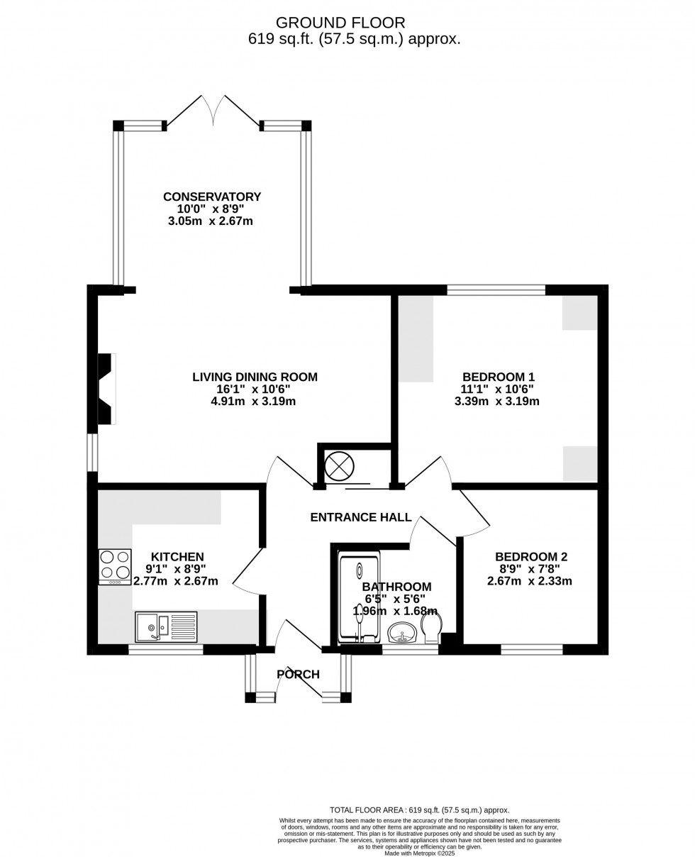 Floorplan for Burnside Close, Wilmslow