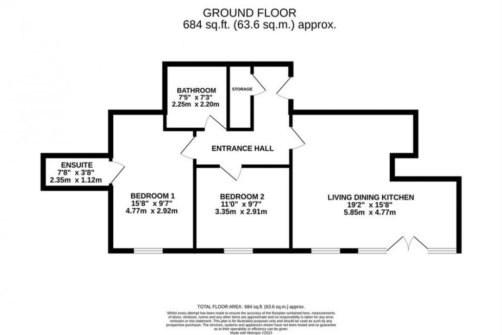 Floorplan for First Avenue, Poynton