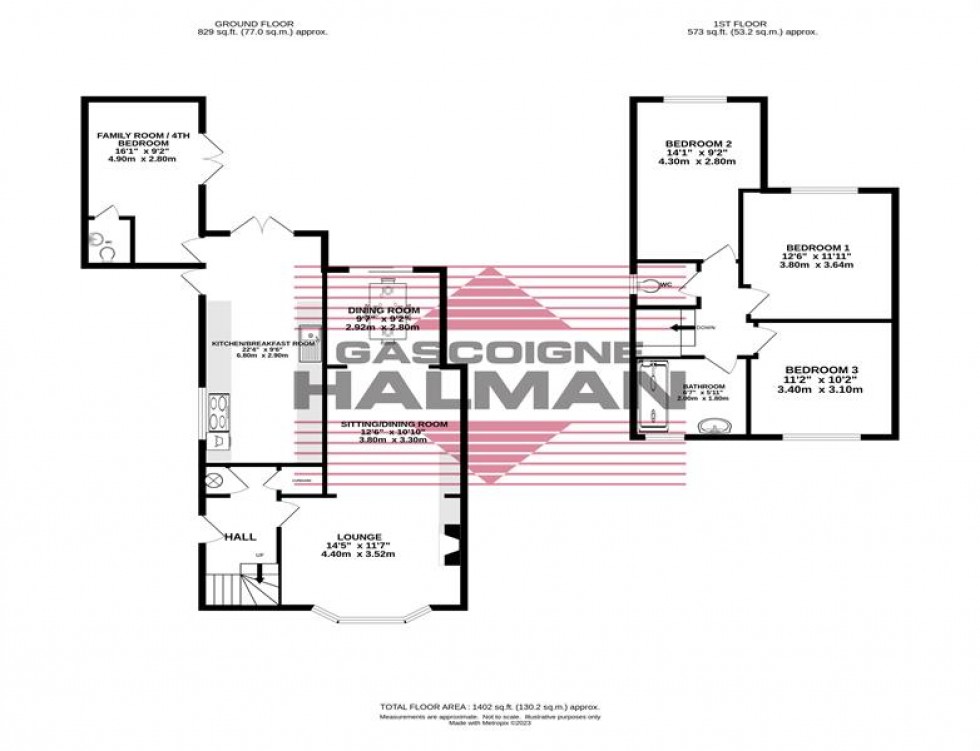 Floorplan for Vicarage Avenue, Cheadle Hulme, 