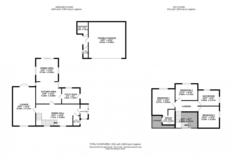 Floorplan for Salters Lane, Siddington, SK11