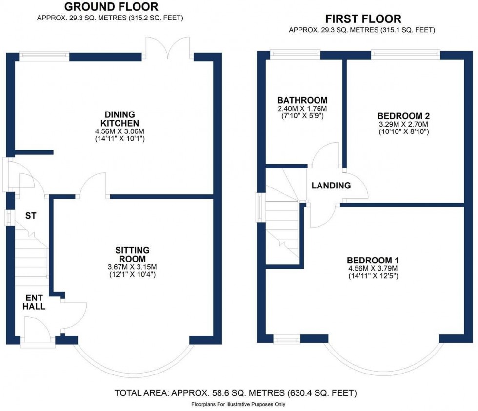 Floorplan for Crofton Avenue, Timperley, Altrincham