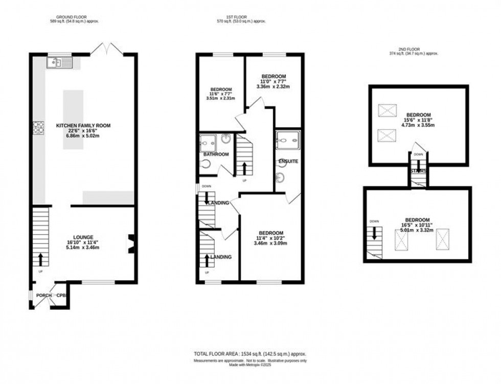 Floorplan for Tom Lane, Chapel-En-Le-Frith, High Peak