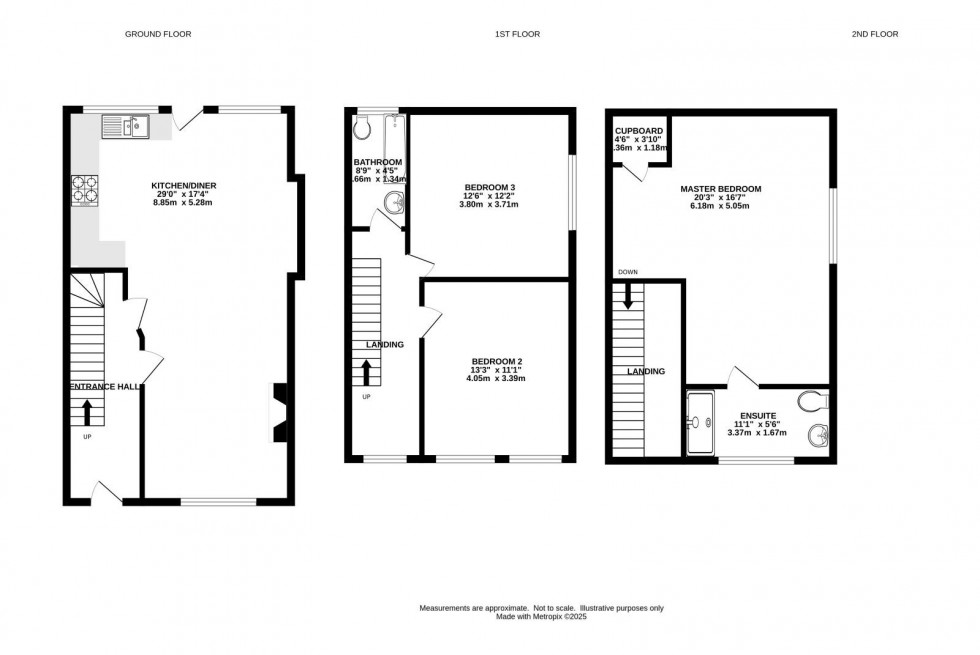 Floorplan for Osborne Street, Didsbury, Manchester