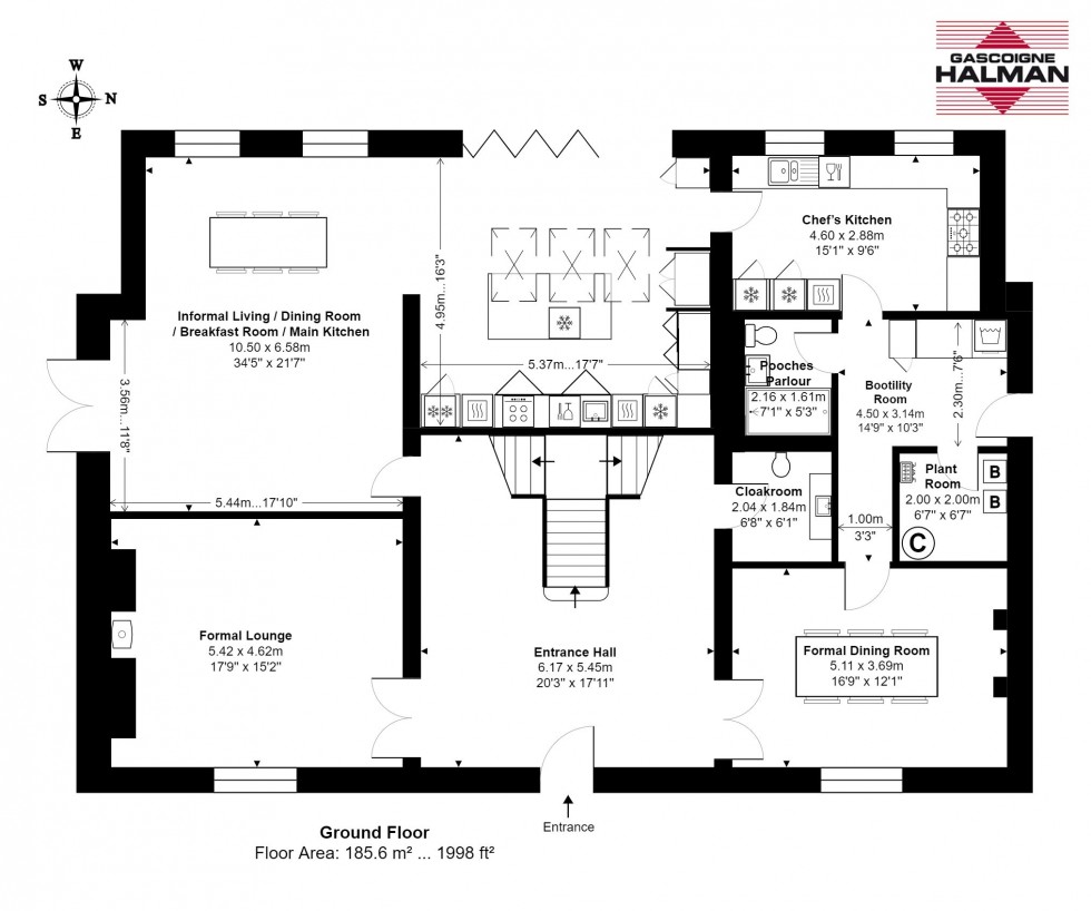 Floorplan for Hickhurst Lane, Rushton, Tarporley