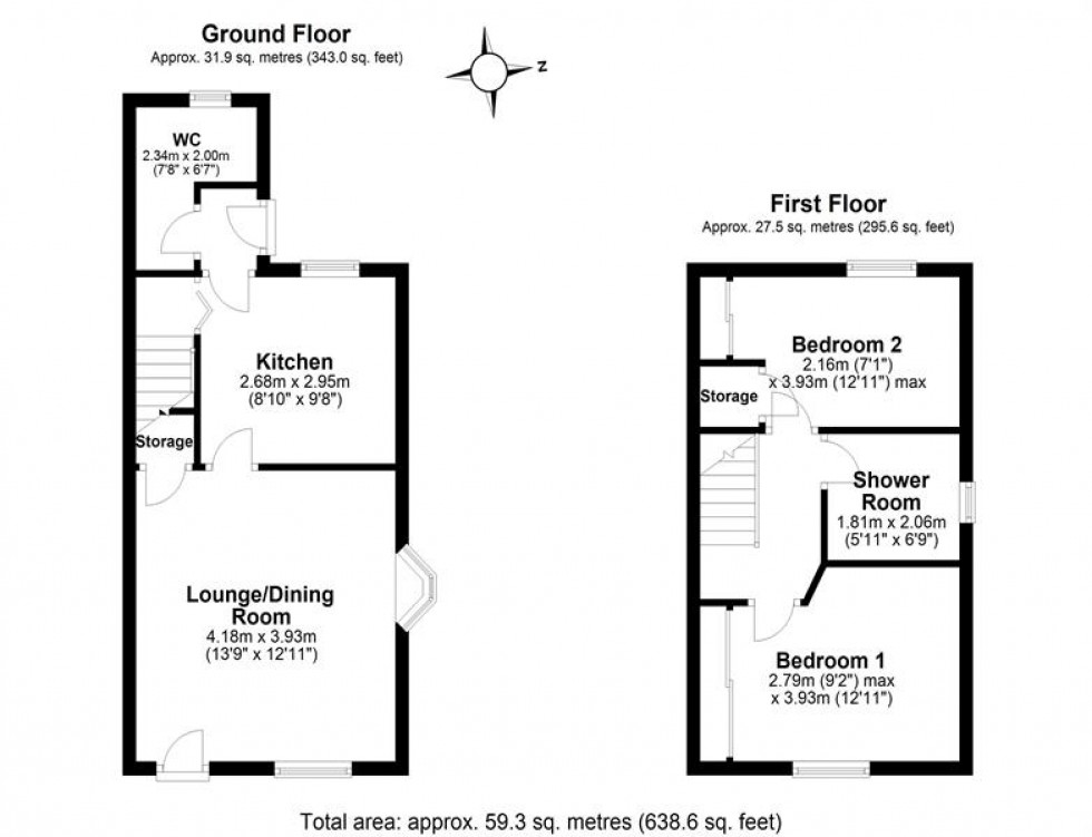Floorplan for Cobal Court, Churchfield Road, Frodsham