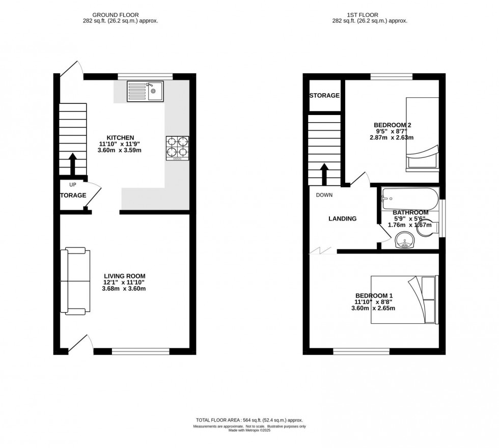 Floorplan for Barton Road, Stretford, Manchester