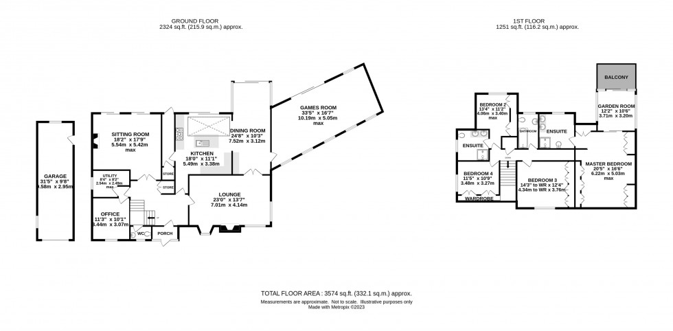 Floorplan for Ashtree Close, Prestbury, Macclesfield