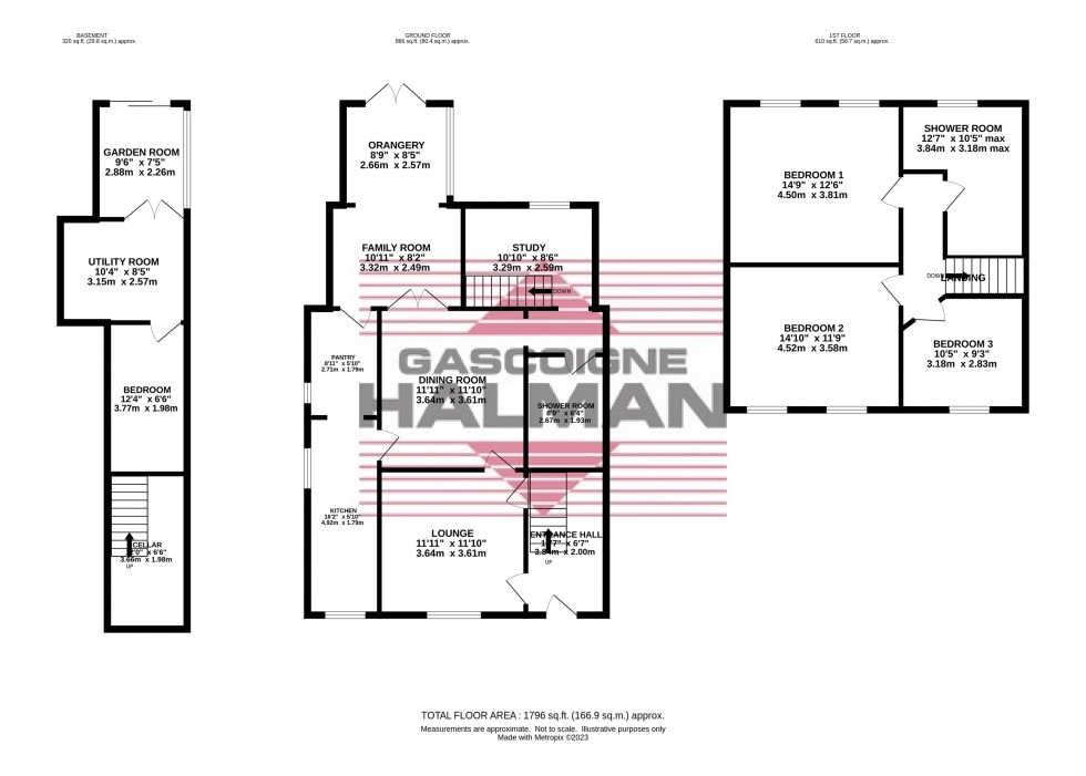 Floorplan for Brabyns Brow, Marple Bridge