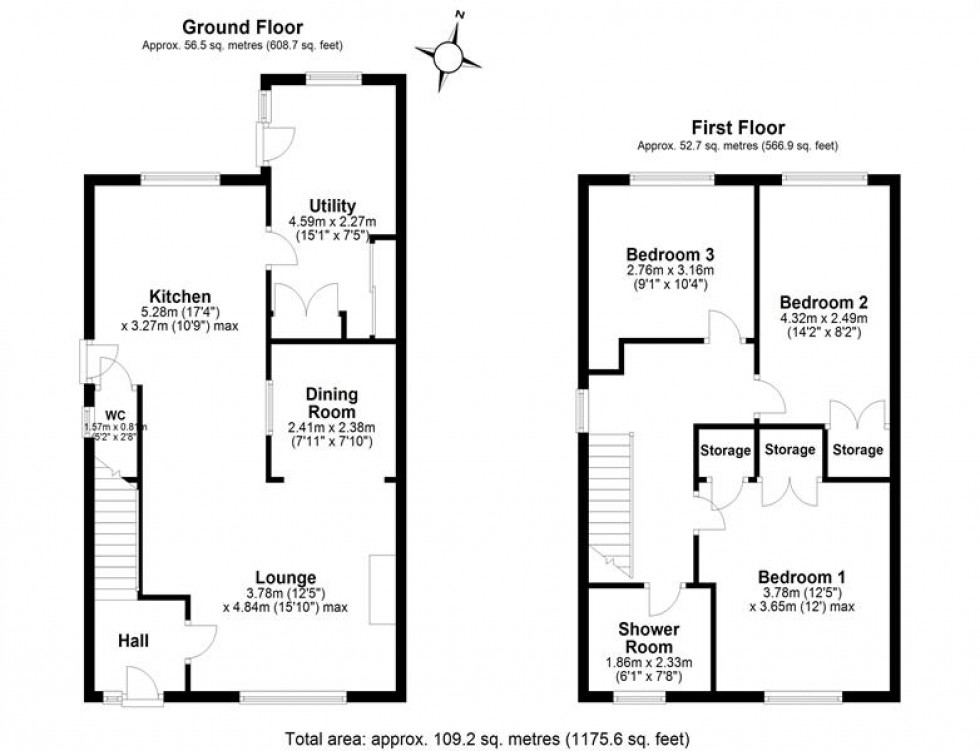 Floorplan for The Rock, Helsby, Frodsham