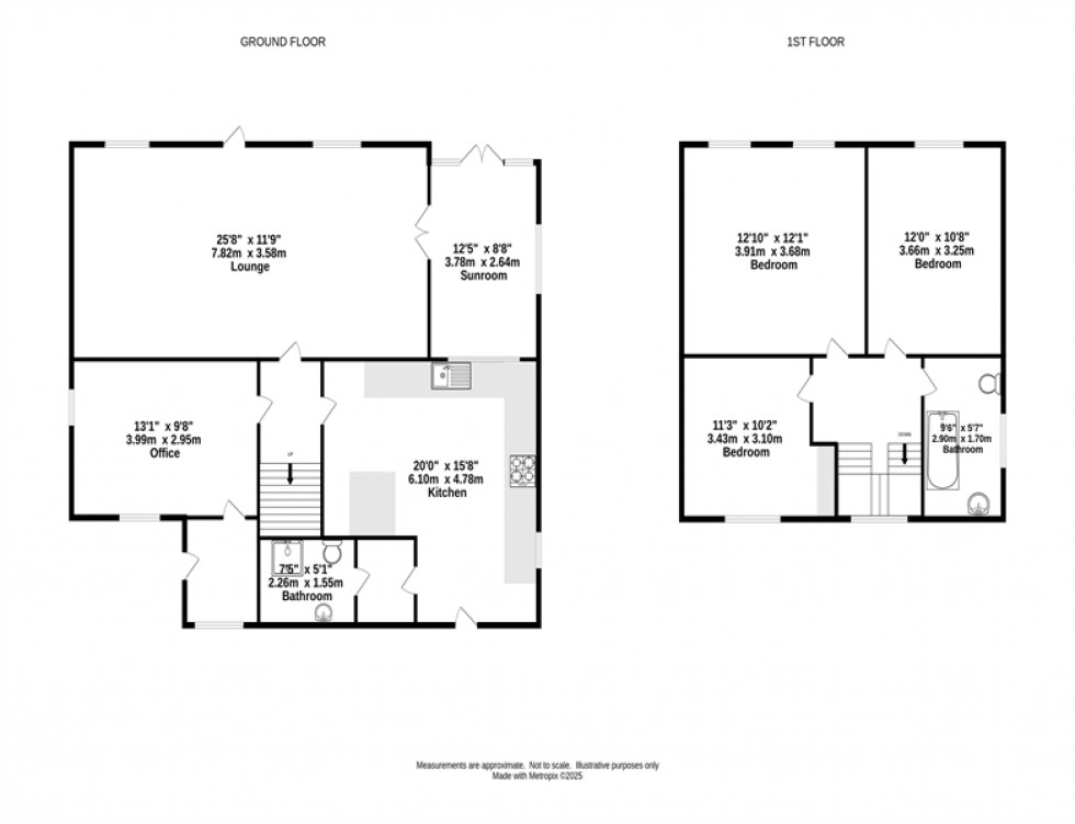 Floorplan for Tarporley Road, Stretton, Warrington