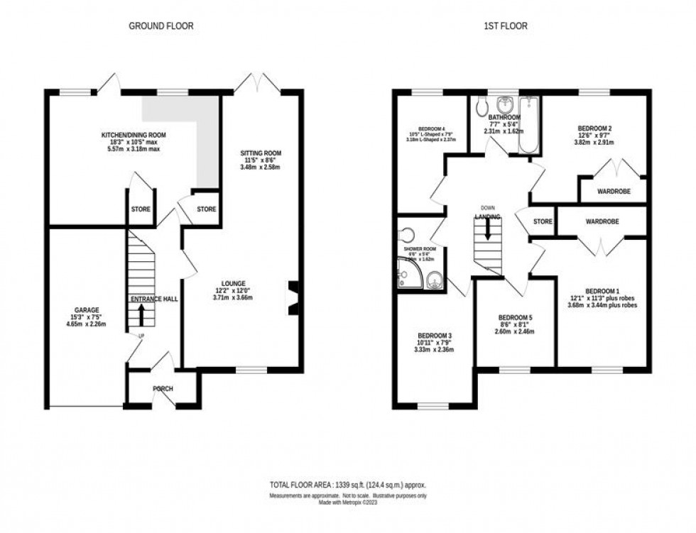 Floorplan for Penrith Avenue, Macclesfield