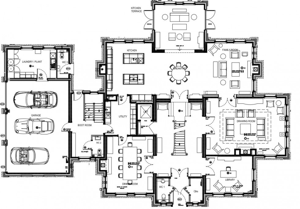 Floorplan for Hill Top, Hale