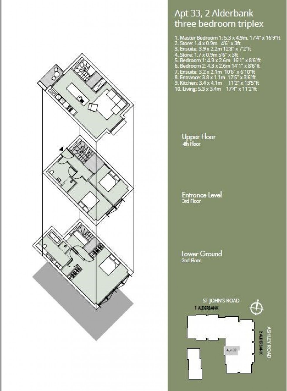 Floorplan for Alderbank, Altrincham