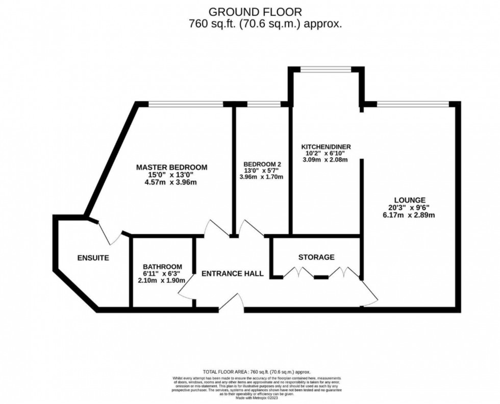 Floorplan for Towers Road, Poynton, SK12