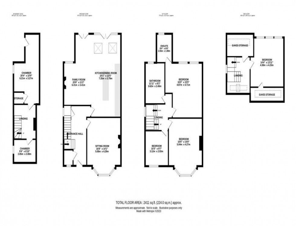 Floorplan for Cavendish Road, Heaton Mersey