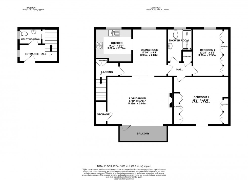 Floorplan for Fulshaw Court, Wilmslow