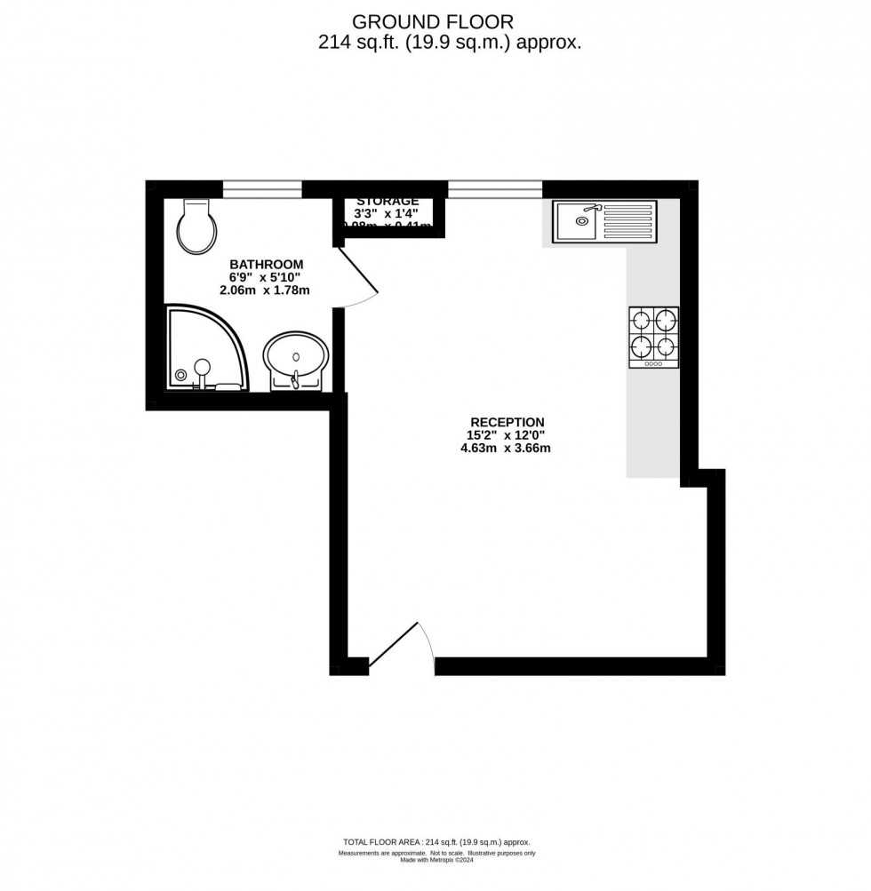 Floorplan for Ballbrook Avenue, Manchester