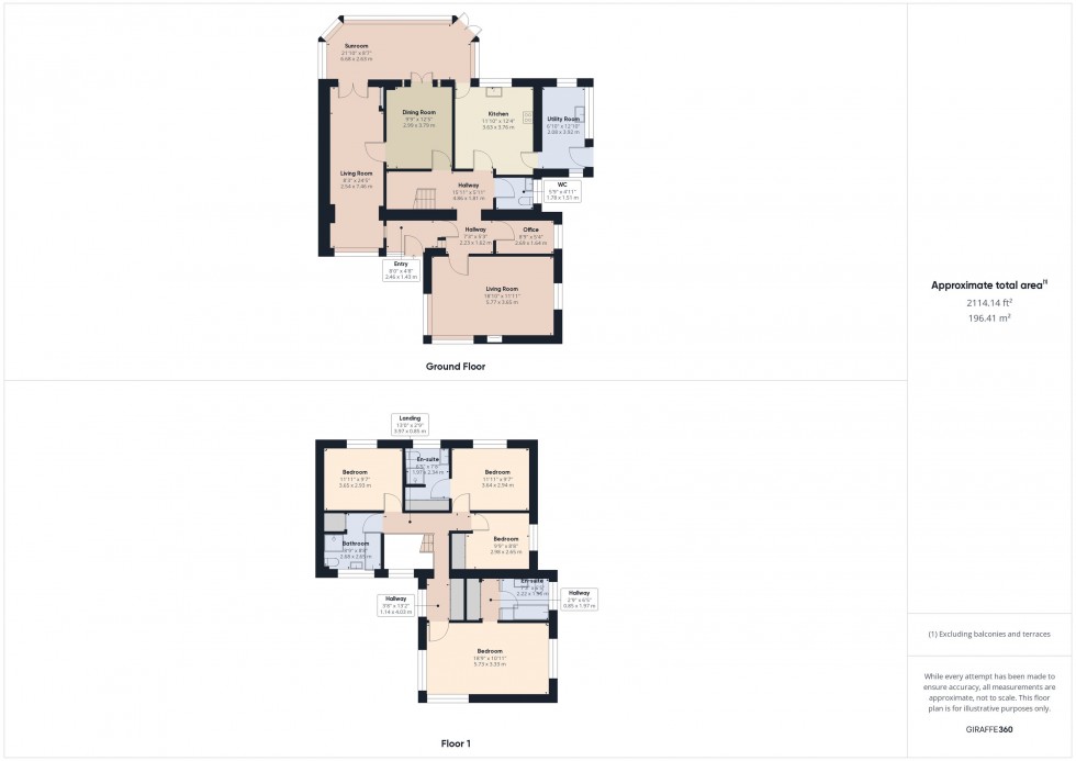 Floorplan for Langford Court, Tarvin, Chester