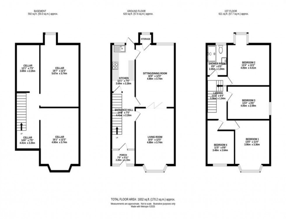 Floorplan for Kings Road, Old Trafford