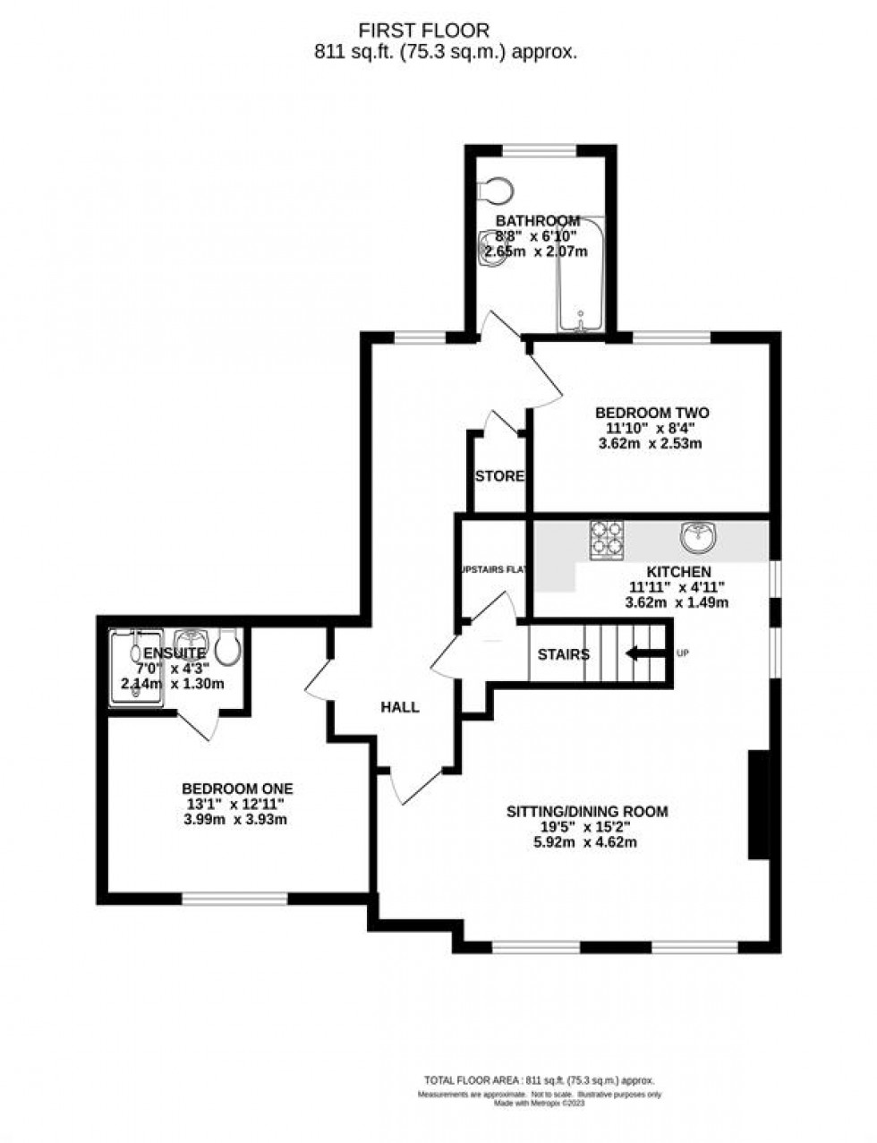 Floorplan for Heaton Moor, Stockport