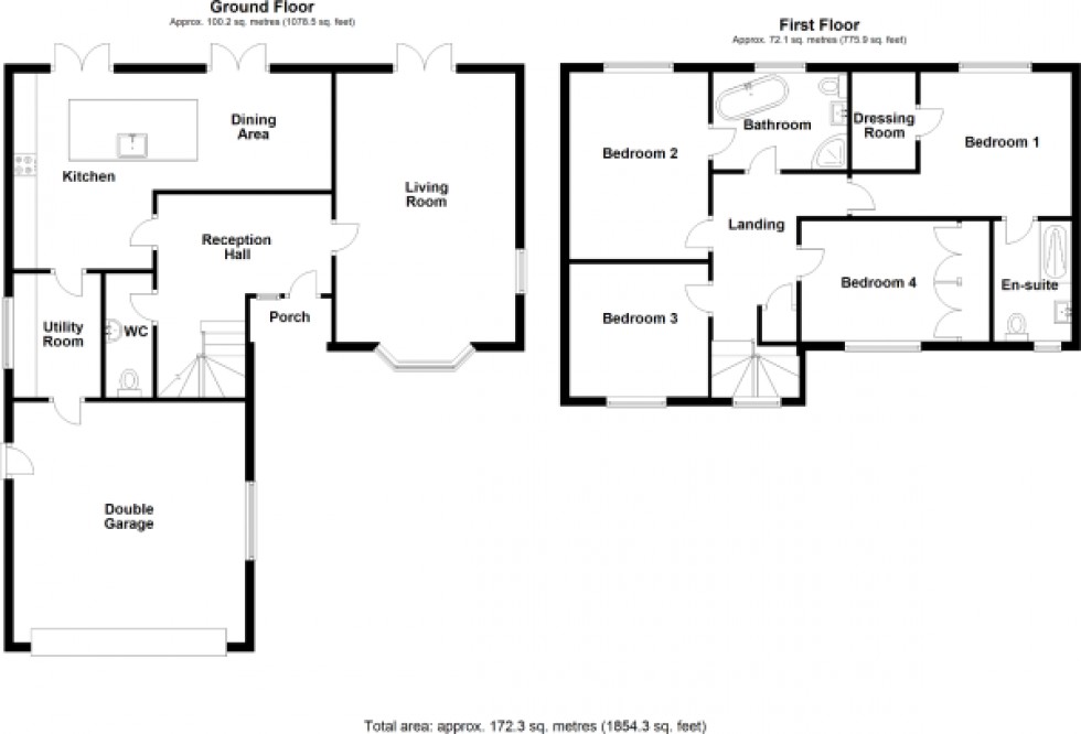 Floorplan for  Spurstow, Tarporley