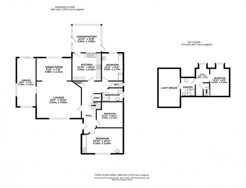 Floorplan for Manchester Road, Chapel-En-Le-Frith, High Peak