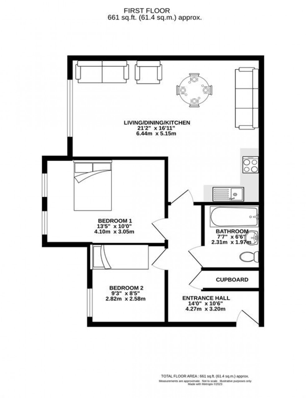 Floorplan for New Belvedere Close, Stretford