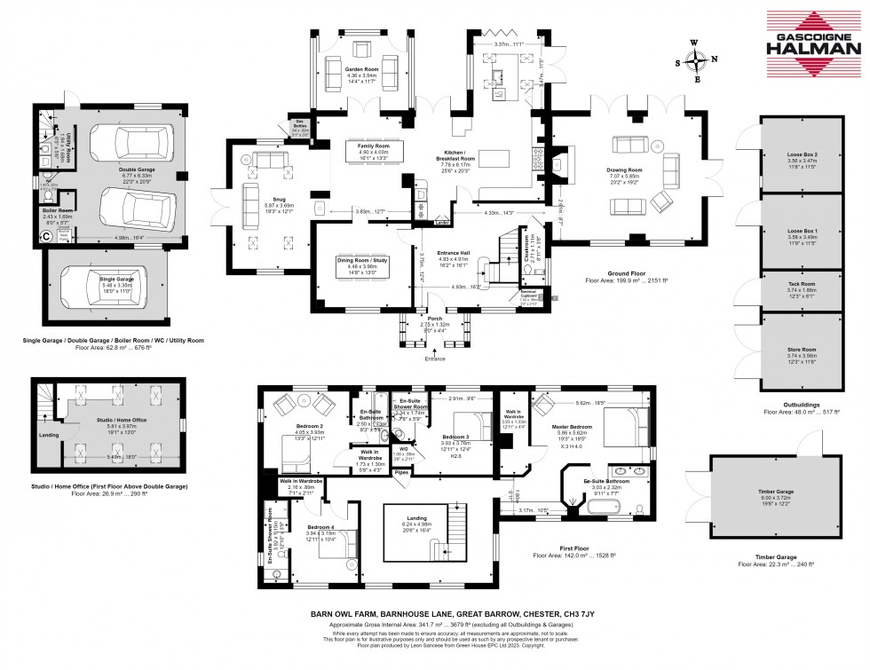 Floorplan for Barnhouse Lane, Great Barrow