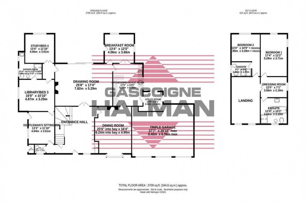 Floorplan for Broadway, Bramhall