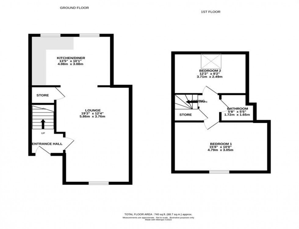 Floorplan for Balmoral House, Pavilion Way, Macclesfield