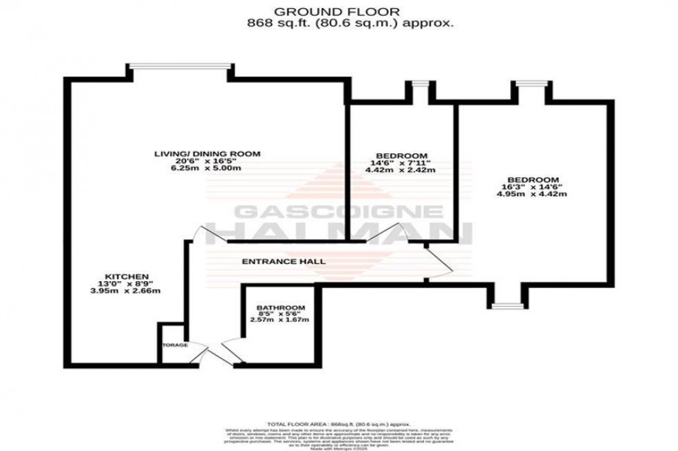 Floorplan for The Pines, Sale