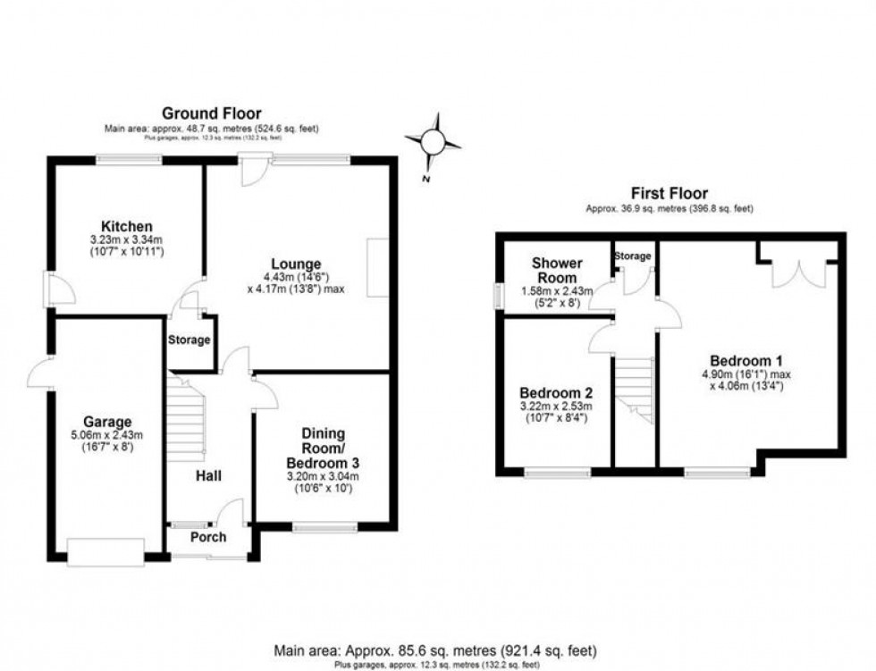 Floorplan for Malpas Road, Runcorn