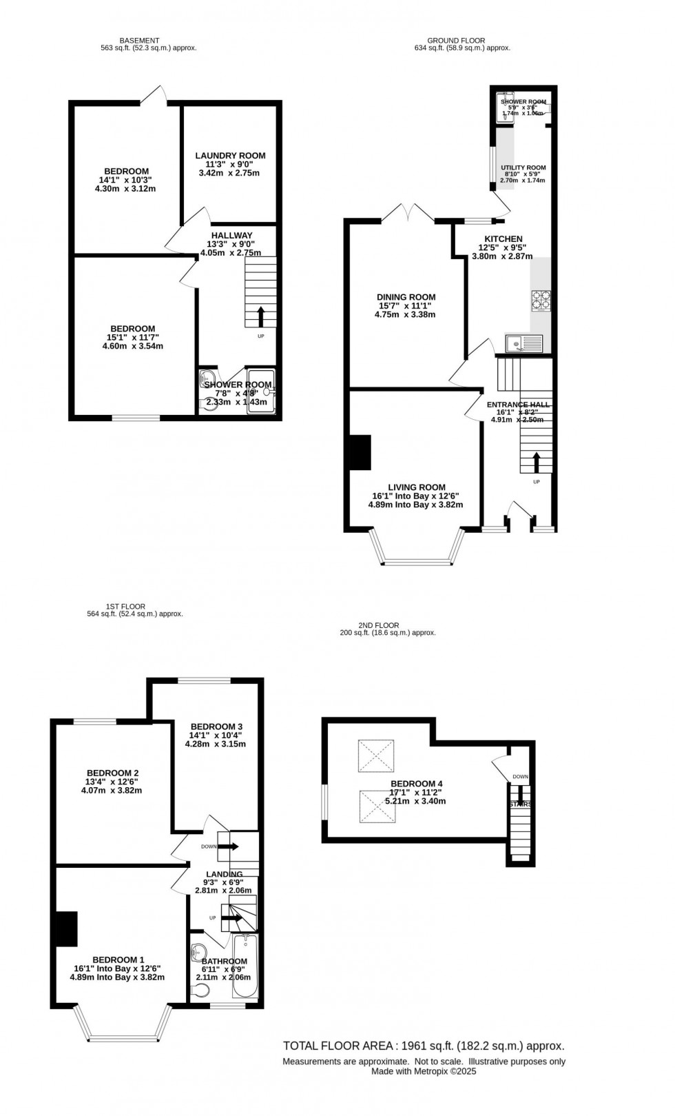 Floorplan for Mauldeth Road West, Withington