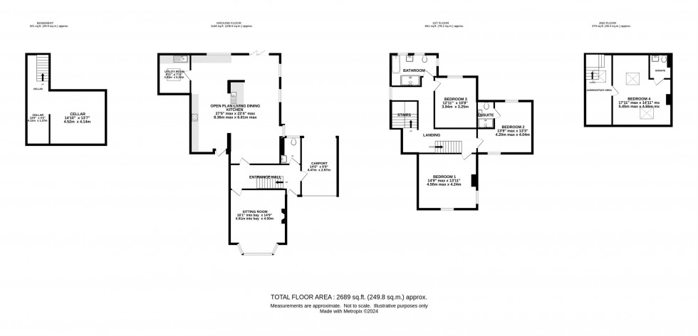 Floorplan for Middlewich Road, Holmes Chapel