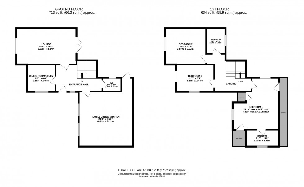 Floorplan for Elmfield Road, Alderley Edge