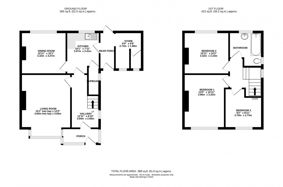Floorplan for Mansion Drive, Knutsford
