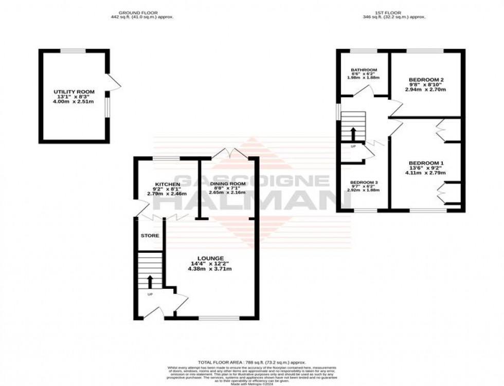 Floorplan for Marthall Drive, Sale