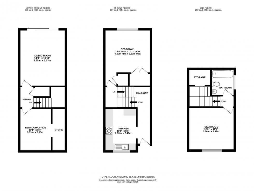 Floorplan for Mobberley Road, Knutsford