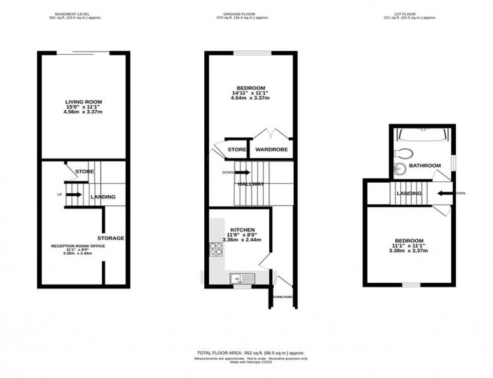 Floorplan for Mobberley Road, Knutsford